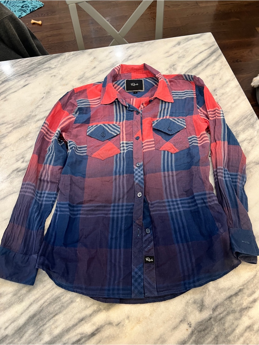 Rails woman’s  Plaid Button-Down Shirt